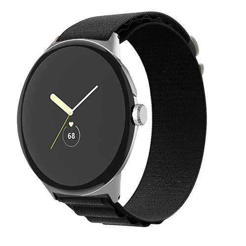 Google Pixel Watch 4 - 45mm Alpine Strap (Black)