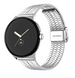Google Pixel Watch 4 - 45mm Fine Steel Strap (Silver)