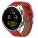 Polar Grit X Leather Strap (Red)