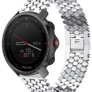 polar-grit-x-pro-stalen-vis-band-zilver