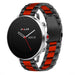Bracelet acier Polar Grit X (noir/rouge)