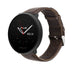 Polar Ignite 3 Leather Strap (Dark Brown)