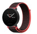 Polar Ignite 2 Nylon Strap (Black/Coral)