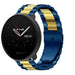 Bracelet acier Polar Ignite 3 (bleu/or)
