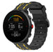 Bracelet à boucle sport Polar Unite (noir/jaune)