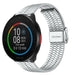 Bracelet acier inoxydable Polar Pacer (argent)