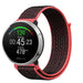 Bracelet nyon Polar Unite (noir/rouge)