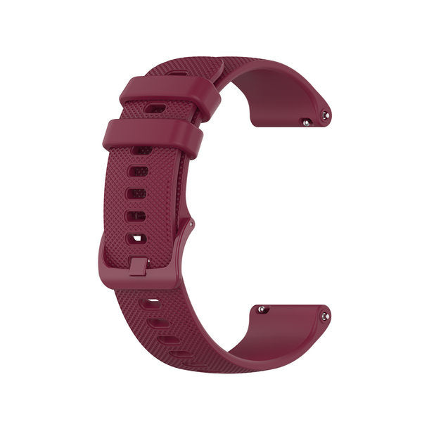 Coros Pace 4 Premium Silicone Strap (Wine Red)