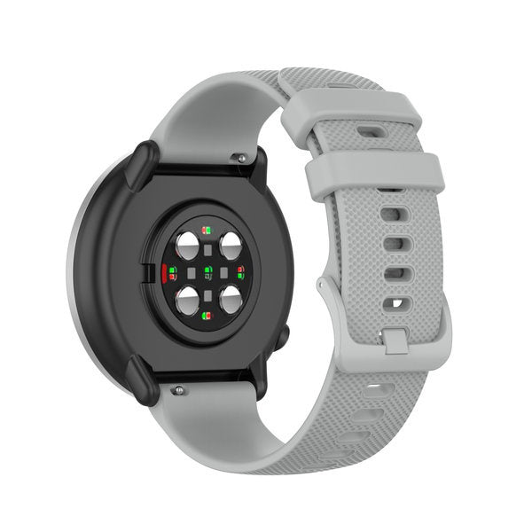 Bracelet silicone 'Premium' Amazfit Bip 5 (gris)