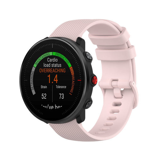 Bracelet silicone Premium Polar Vantage V3 (rose)