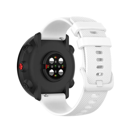 Bracelet en silicone de luxe Polar Vantage M3 (blanc)