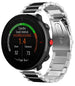 Polar Grit X Steel Strap (Silver/Black)