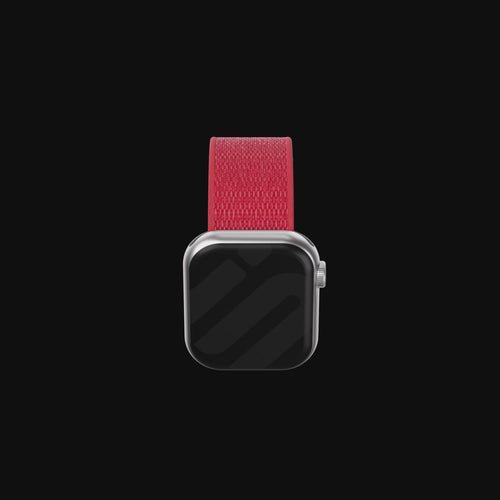 Bracelet Apple Watch nylon (lumière stellaire melange)