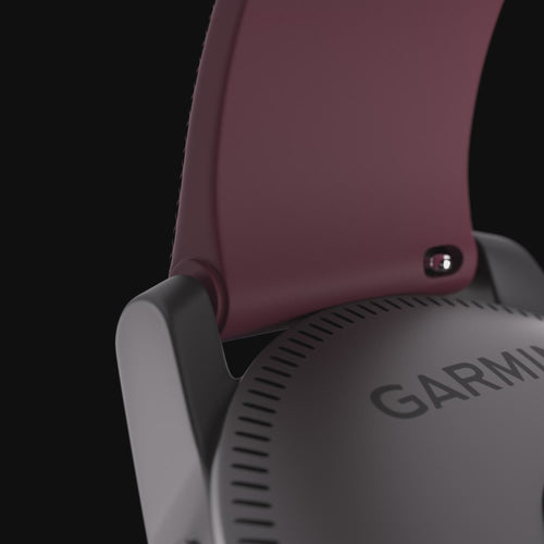 Bracelet silicone Withings Steel HR - 36mm (rouge  vin)