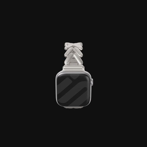 Apple Watch Steel Strap V-Type (Black)