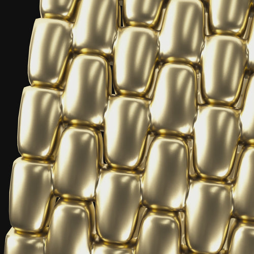 Bracelet acier dragon Apple Watch (or)