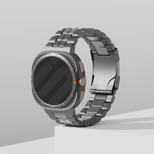 Bracelet titane 'Square' Samsung Galaxy Watch Ultra 2 (graphite)