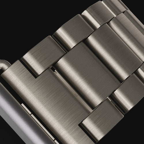 Bracelet Apple Watch acier (lumière stellaire)