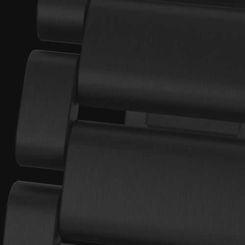 Bandz Bracelet à maillons titane Apple Watch (noir)