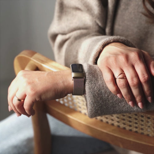 Bracelet Milanais Fitbit Charge 5 (lumiere stellaire)