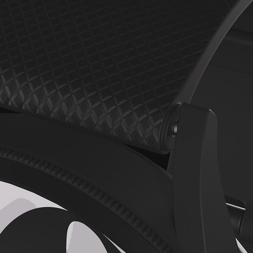 Samsung Galaxy Watch 6 - 44mm Premium Silicone Strap (Black)