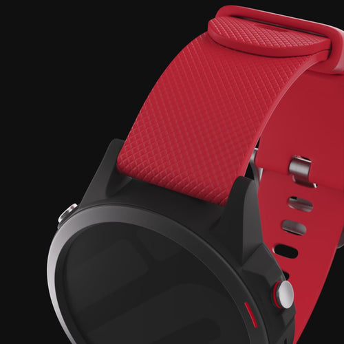 Bracelet silicone Garmin Venu 2 Plus (rouge)