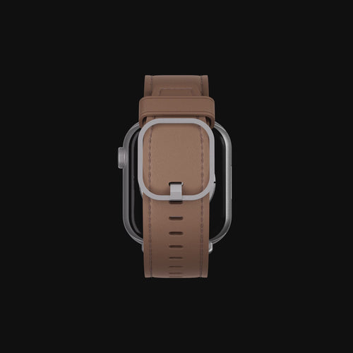 Bandz Apple Watch Ultra Leather Strap 'Classic' (Light Brown)