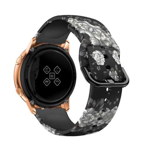 Bracelet 'Fleur Gris' Amazfit Bip 3 (Pro)