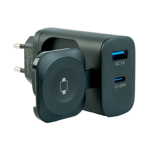 23W Adapter with Apple Watch Charger