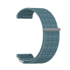 Bracelet nylon universel 24mm (verte-bleu)