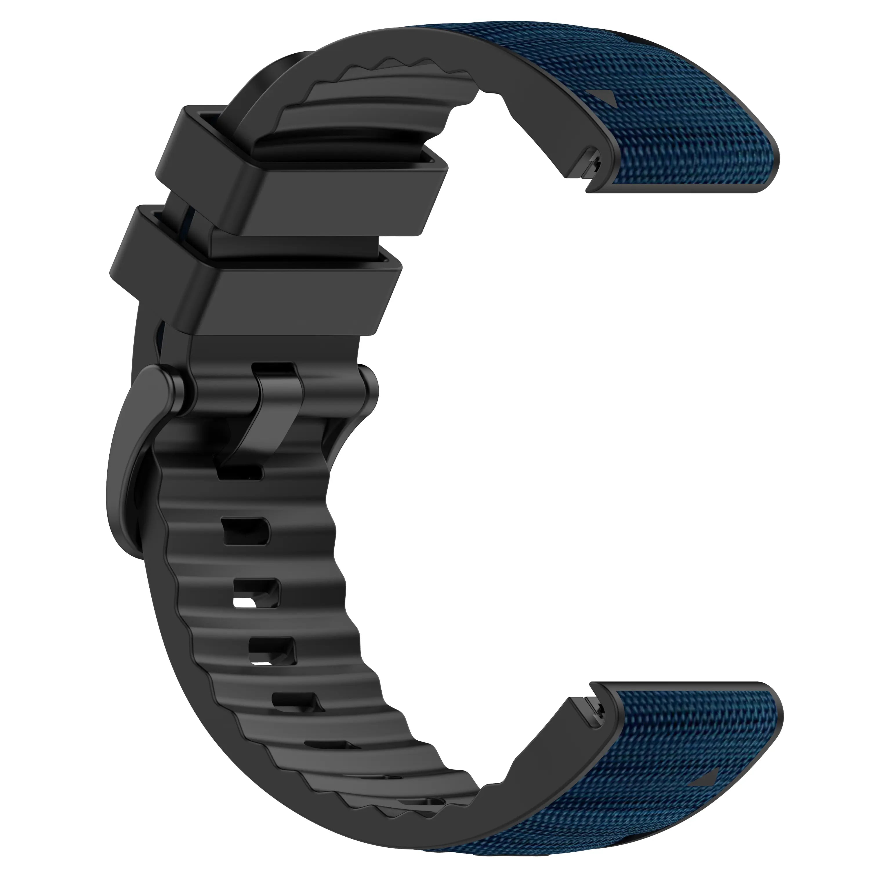 Bracelet hybride nylon Amazfit T-Rex Ultra 2 (bleu foncé)