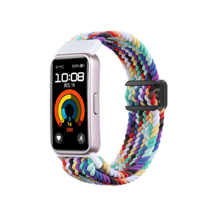 Huawei Band 8 Woven Strap (Rainbow)