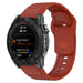 Bracelet silicone robuste Garmin Fenix 7 (rouge)