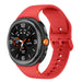 Bracelet silicone Samsung Galaxy Watch 8 Classic (rouge)