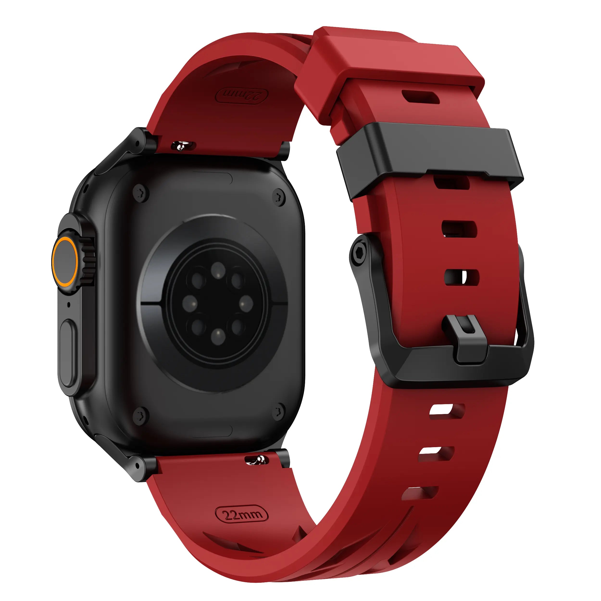 Apple Watch Race Silicone Strap (Red)