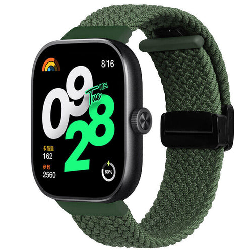 Xiaomi Smart Band 10 Pro Braided Strap with D-Buckle (Green)