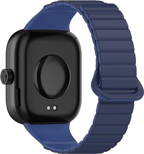 Bracelet silicone magnétique Redmi Watch 4 (Bleu Duo)