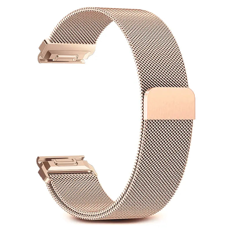 Bracelet milanais premium Garmin D2 Delta S (or rose)