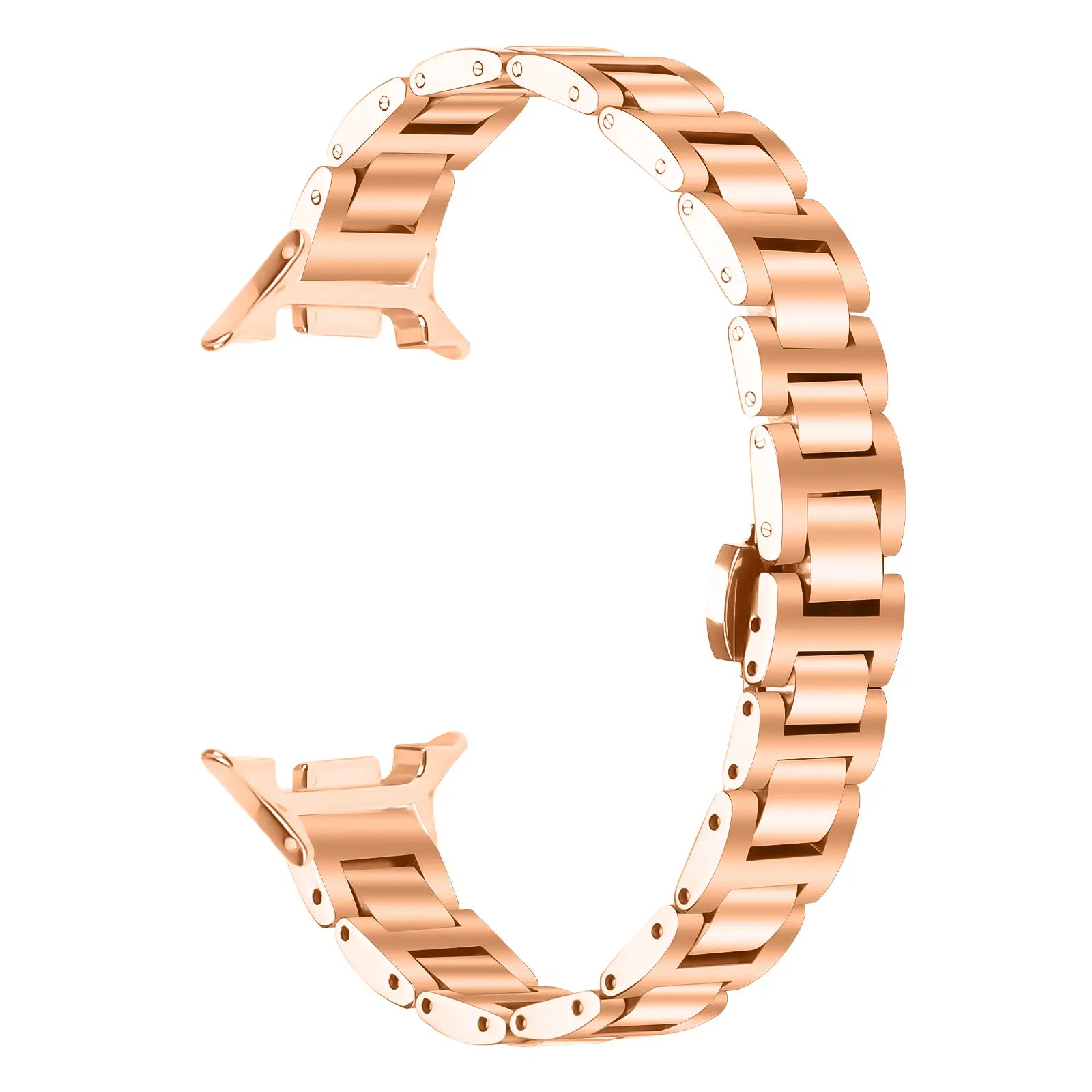 Bracelet acier fin Samsung Galaxy Watch 9 - 44mm (or rose)