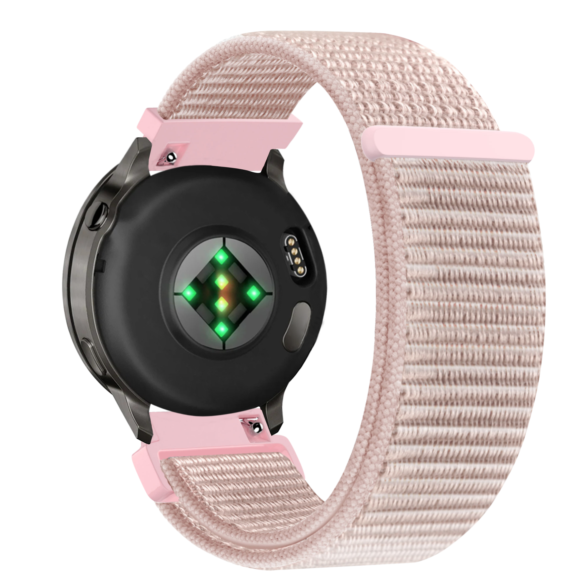 Bandz Bracelet nylon Loop Garmin Venu 2s (rose or)