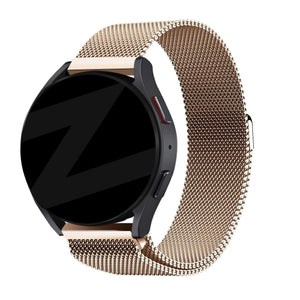 Bandz Bracelet milanais 'Loop' Levowatch Tiny (or rose)