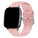 Bracelet silicone 'tressé' Amazfit GTS 2 (rose)