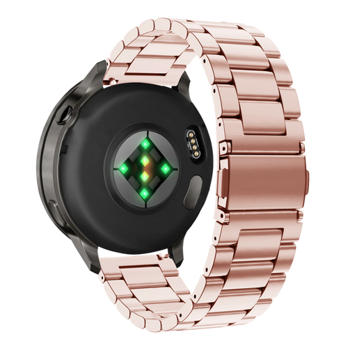 Bandz Garmin Bounce 2 Steel Strap 'Classic' (Pink)