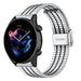Bracelet acier inoxydable Amazfit GTR 3 (Pro) (argent/noir)