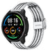 Bracelet acier inoxydable Xiaomi Mi Watch (argent/noir)