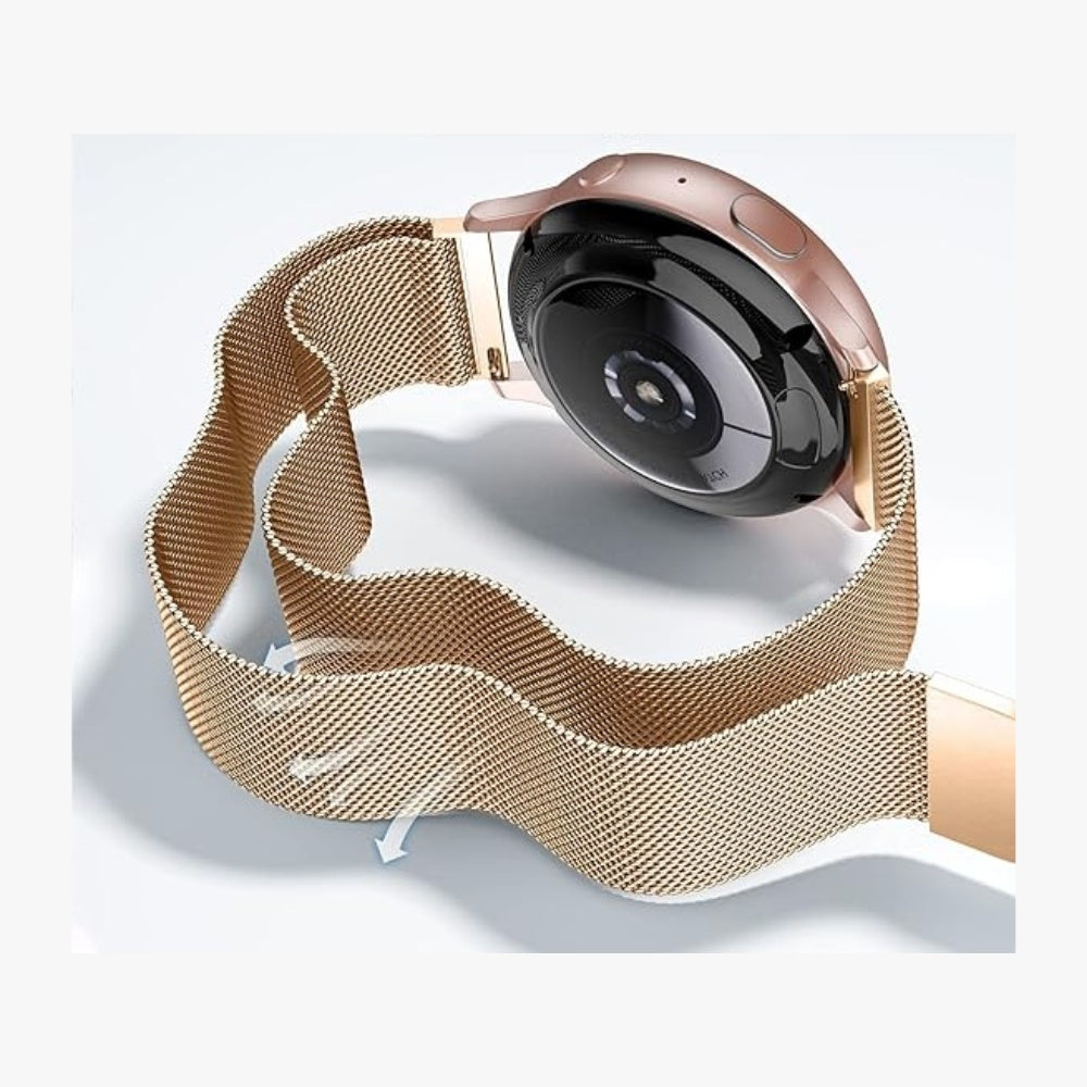 Bracelet milanais Garmin Venu 2 (champagne or)