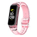 Bracelet cristal décoloration du soleil Samsung Galaxy Fit 2(transparente-rose)