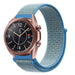 Bracelet nylon Samsung Galaxy Watch 3 41mm (bleu)