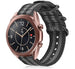 Samsung Galaxy Watch 3 41mm Nylon Strap with Buckle (Black/Grey)