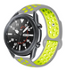 Bracelet sport Samsung Galaxy Watch 3 45mm (gris/jaune)